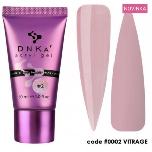 DNKa Аcryl Gel, 30 ml №0002 vitrage (tube)